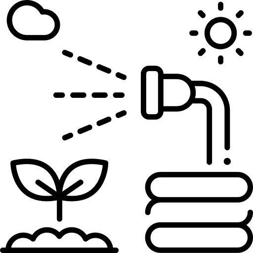 espacio exterior con un diseño paisajístico