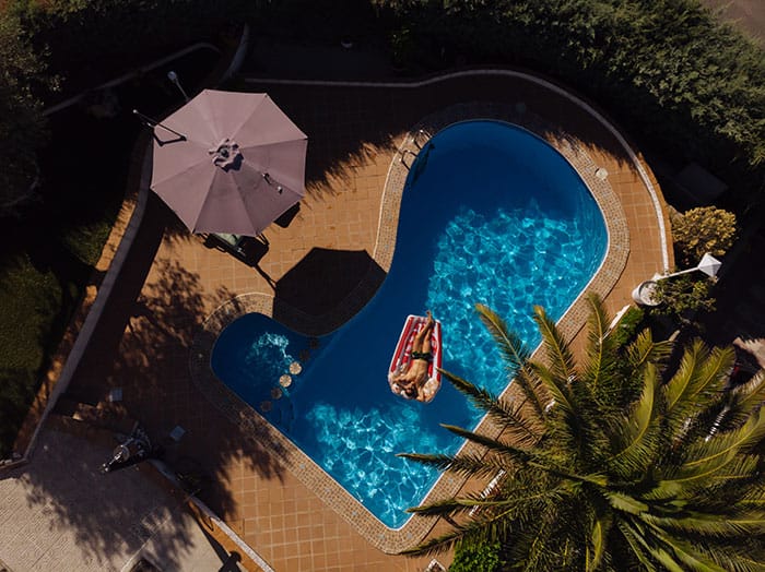 piscinas exteriores